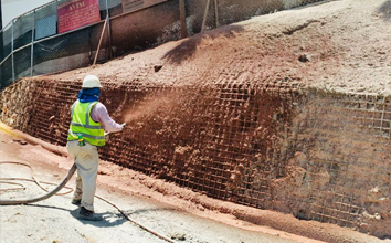 Instalación de Kelibares Estructurales en obra geotécnica en RD