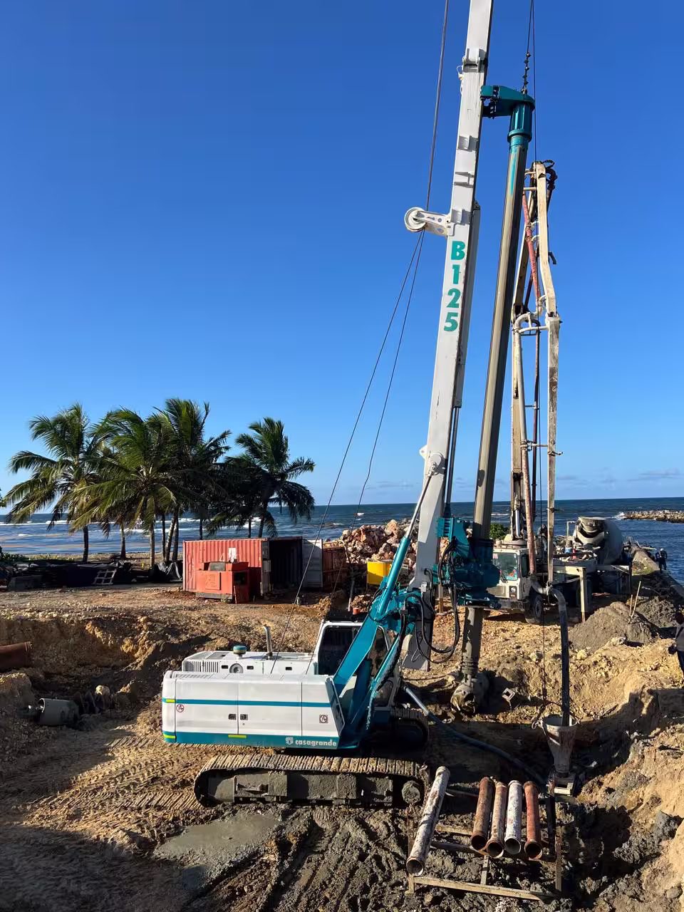 Vista técnica del proyecto — Informe de ingeniería geotécnica Dr. Drilling