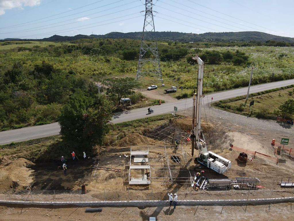 Pilotes para torre de luz Santana Sol