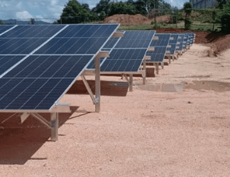 Instalación de sistema solar