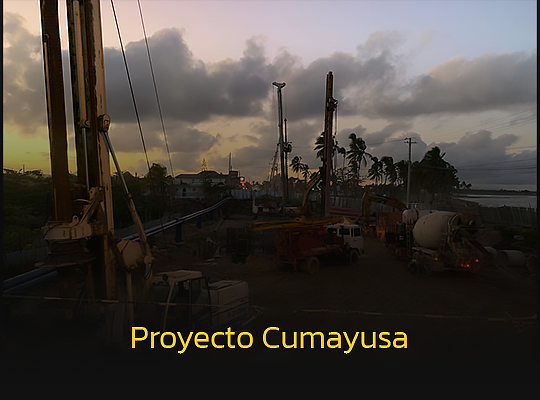 DR Drilling ingeniería geotécnica - Proyecto Cumayusa estudio de suelos
