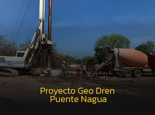 DR Drilling - Muro de Berlín ingeniería geotécnica Puente Nagua